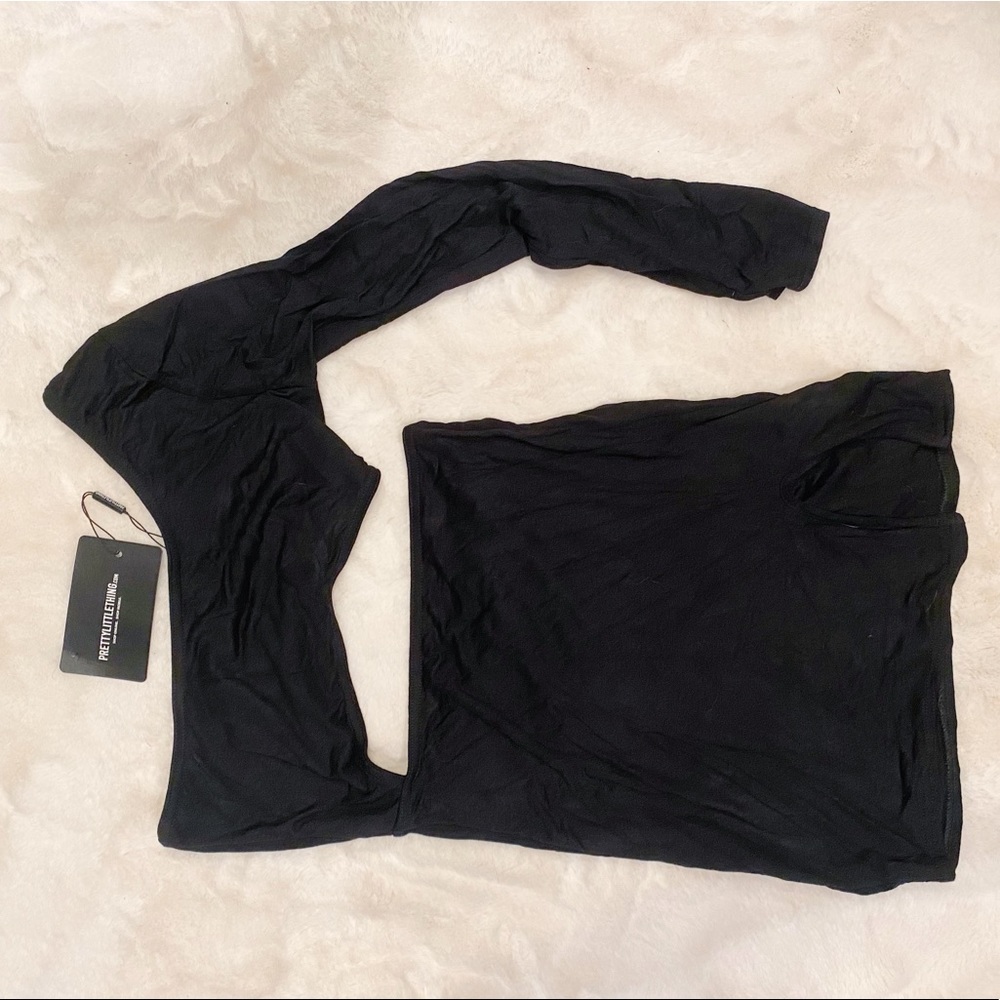 Black cut out dress Pretty Little Thing